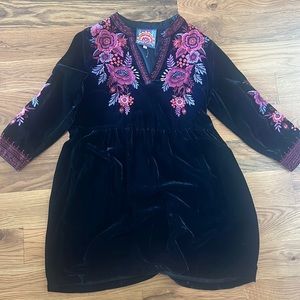 Johnny was dress velvet